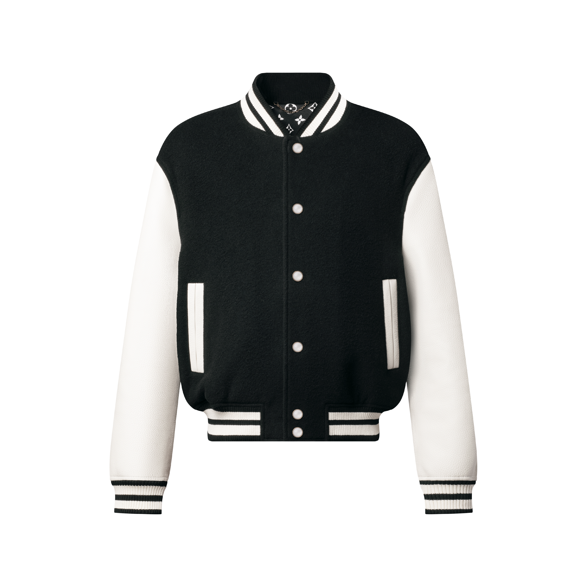 Leather Signature Varsity Jacket - Ready-to-Wear | LOUIS VUITTON